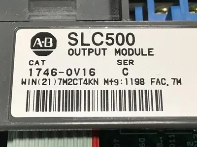 USED ALLEN BRADLEY 1746-OV16 SER C