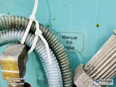 USED 2008 CBG TECHNOLOGIES F2500 SOLVENT RECYCLER