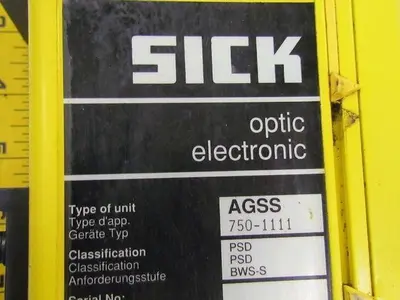 Sick Optic AGSS 750-1111 Lightcurtain Light Curtain