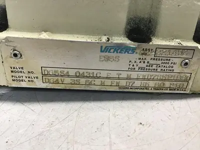 USED VICKERS DG4V-3S-6C-M-FW-D7-H5-60-P10