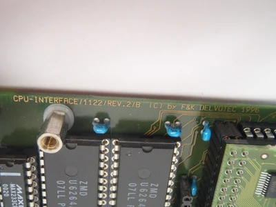 Used F&K Delvotec 1996 CPU-Interface/1122/Rev.27B I/O Boards & Replacement Parts Michigan US | Maverick Industrial Sales #1397970