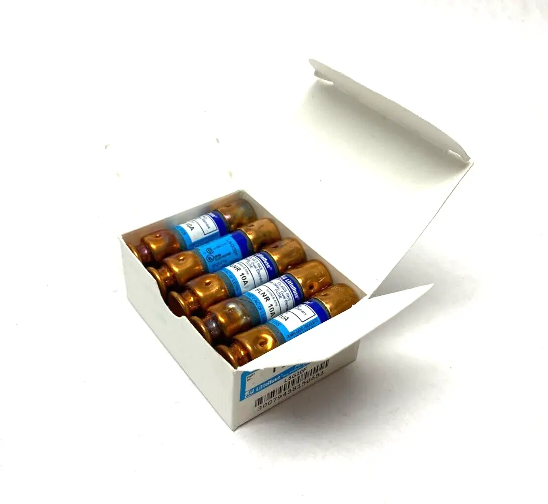 New | in-Stock Littelfuse Time Delay Cartridge Fuse Class RK5 250V 10A Fuses Michigan US | Maverick Industrial Sales #1456533