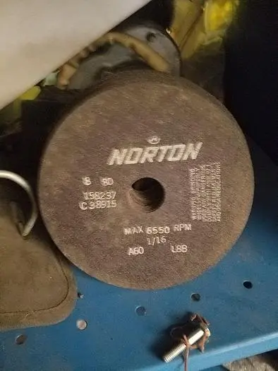 Used NORTON A70-S6B9 Grinding Wheels Wisconsin US | Lemke Machinery Sales #309353