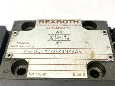 Used Rexroth 4WE6J51-S1/AG24NZ4AV Solenoid Valves Michigan US | Maverick Industrial Sales #1460807
