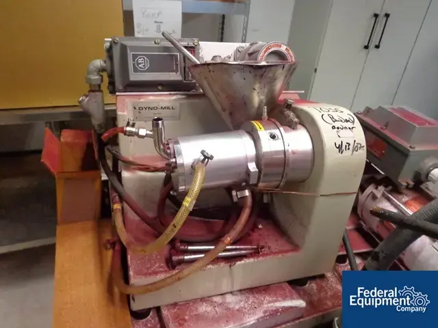 Used Dyno-Mill WAB Dyno-Mill, Type KDL, S/S Sand - Media Mills Ohio US | Federal Equipment Company #129258