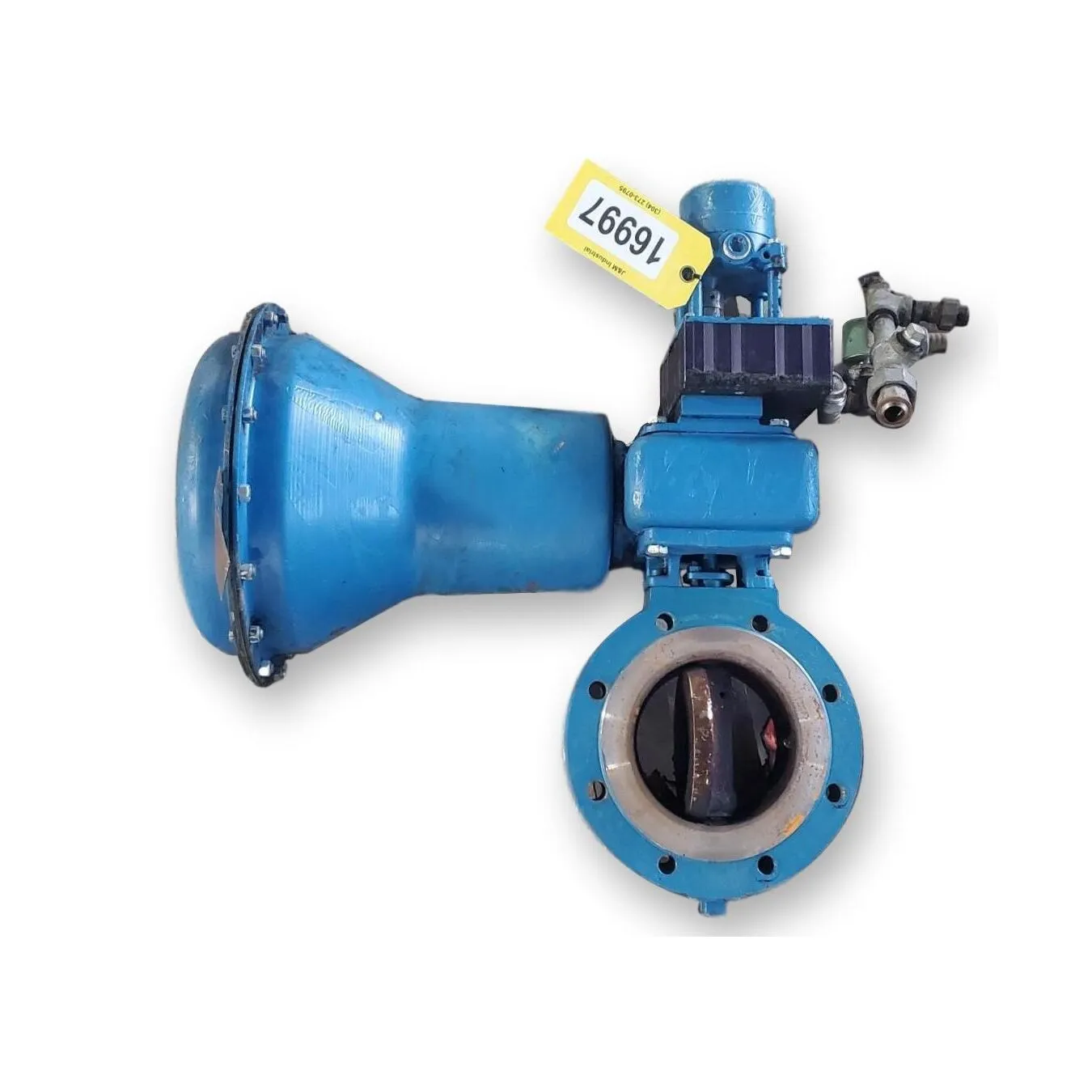 Used 6" DeZurik Stainless Steel HP Butterfly Valve