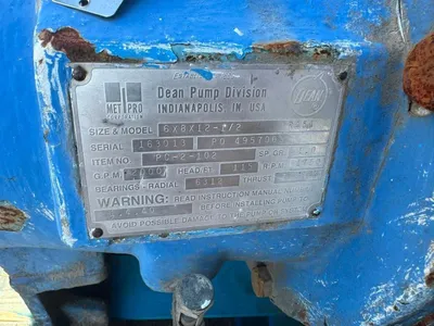 USED DEAN PUMPS R454