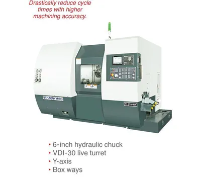 MIGHTY VIPER VT 1500/500YMS Turning Center | New Vision Machine Tools, LLC (1)