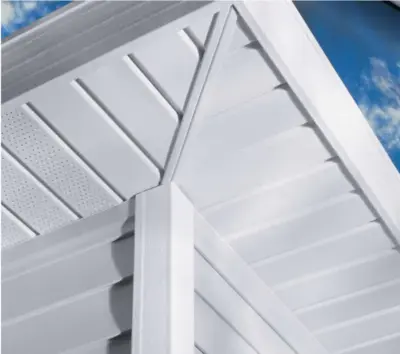 Ply Gem Lot of Approximately 680 Pieces of- 11.25 in. x 0.5 in. Rectangular White Weather Resistant Vinyl Soffit Vent