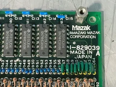 Used MAZAK I829039 I/O Boards & Replacement Parts Ohio US | HGR 24 #1316131