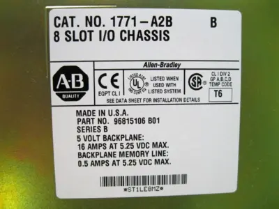 USED Allen-Bradley 1771-A2B