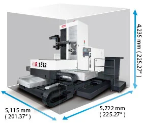New | in-Stock YAMA SEIKI MB1512 Horizontal Table Type Boring Mills US | Lamarche Machinery Inc #1258894