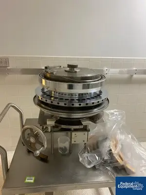 USED Elizabeth-HATA 45 Station Elizabeth Hata Tablet Press Turret, Model AP45