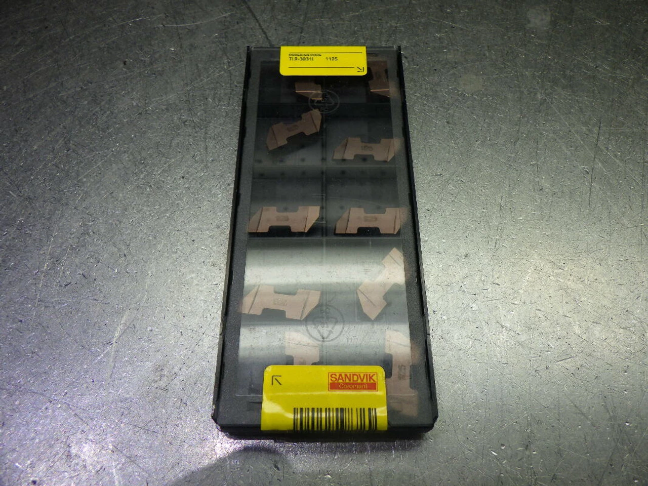 Sandvik Carbide Grooving Inserts QTY10 TLR-3031L 1125 (LOC953A)