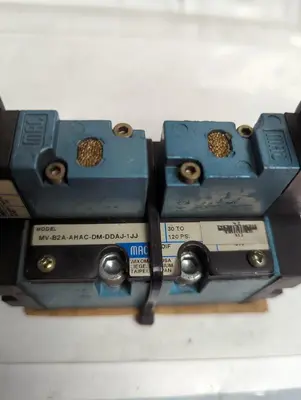 Used MAC MV-B2A-AHAC-DM-DDAJ-1JJ Solenoid Valves Ohio US | Surplus Asset Holdings #1236115