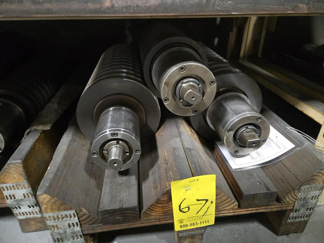 (3) Superfine OD Grind Drum Spindle