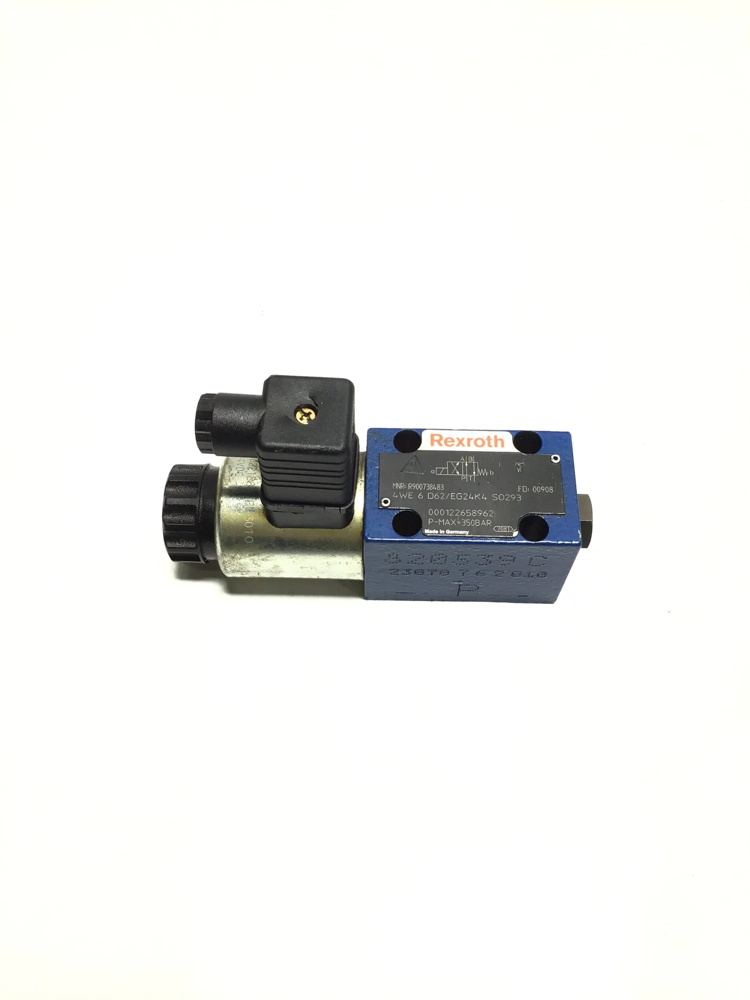 Rexroth 4WE 6 D62/EG24K4 S0293 Hydraulic Directional Control Valve