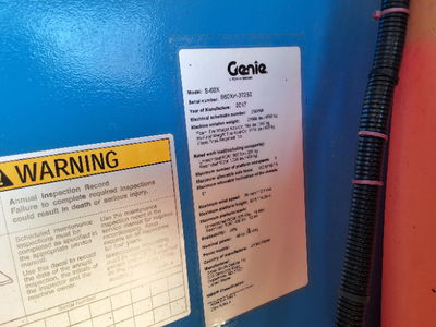 Used 2017 Genie S-60X Manlifts North Carolina US | Stack Equipment #1481493