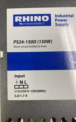 Used RHINO PS24-150D Miscellaneous Equipment (Electrical & Power) | Surplus Asset Holdings #1189322
