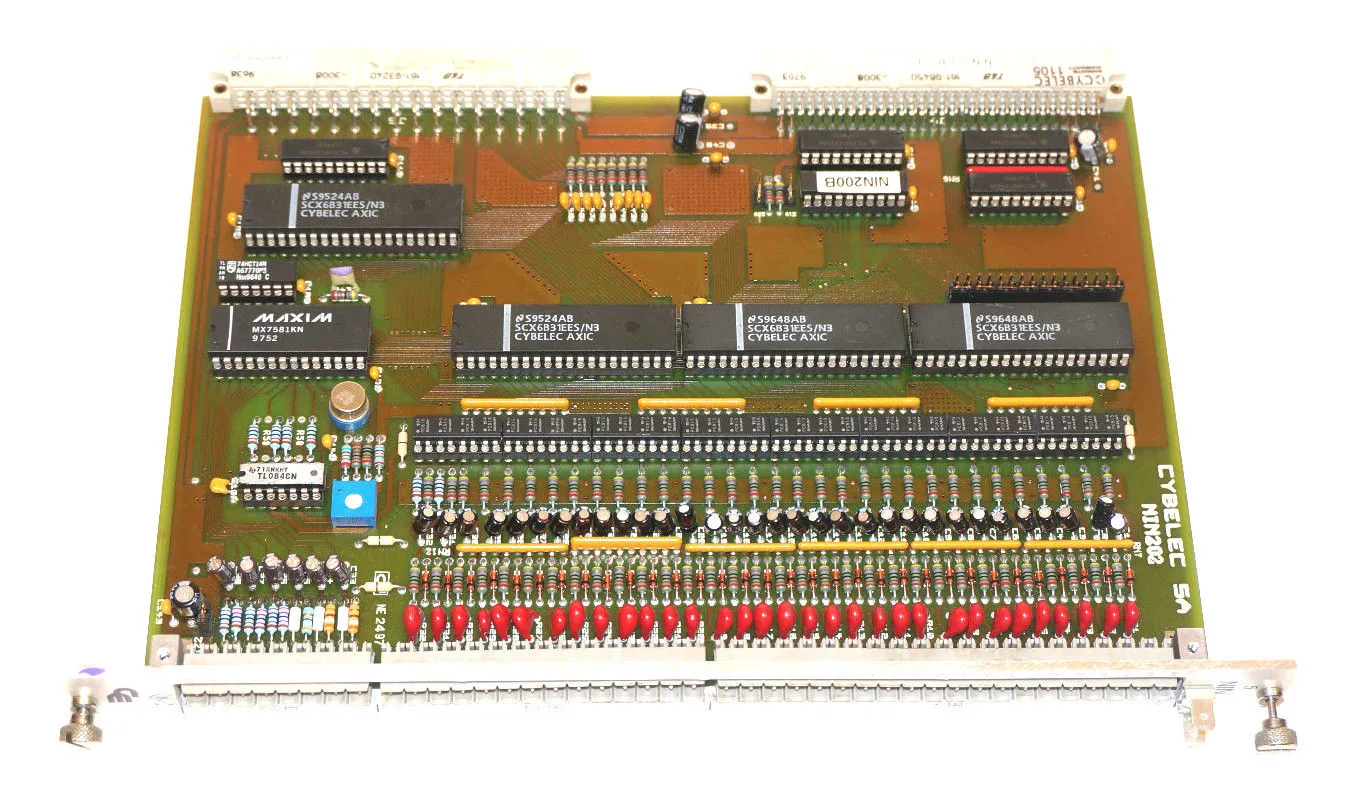 USED CYBELEC S-NIN-202/B-07B BOARD SNIN202B07B