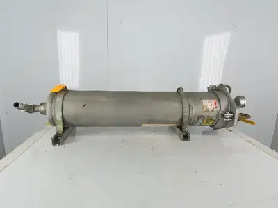 FSI BFNP12 8" Basket Filter Strainer 304 Stainless Steel 26" Long 1" NPT Ports