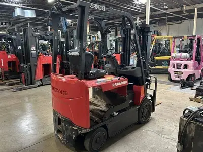 Used 2019 RAYMOND 4750C50L 4-Wheel Sit down Electric Counterbalance Forklifts Illinois US | Somerset Equipment Sales #1546166