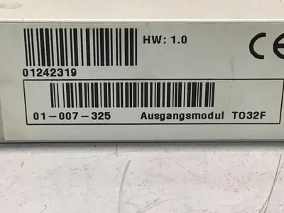 USED SIGMATEK TO32F 01-007-325