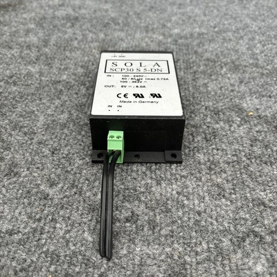 Used SOLA SCP30 S 5-DN DIN Rail Power Supplies California US | Davliegogo LLC #1708199