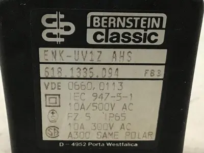 USED BERNSTEIN ENK-UV1Z AHS