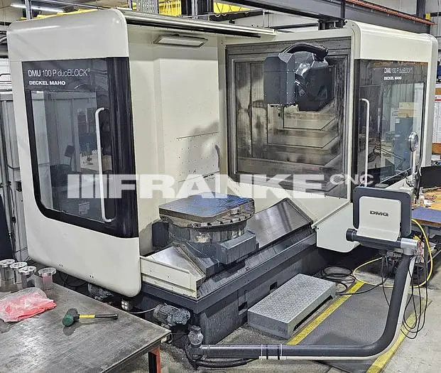 Used 2012 DMG MORI DECKEL MAHO DMU 100P DUOBLOCK Vertical Machining Centers (5-Axis or More) | FRANKE CNC, LLC #1382472