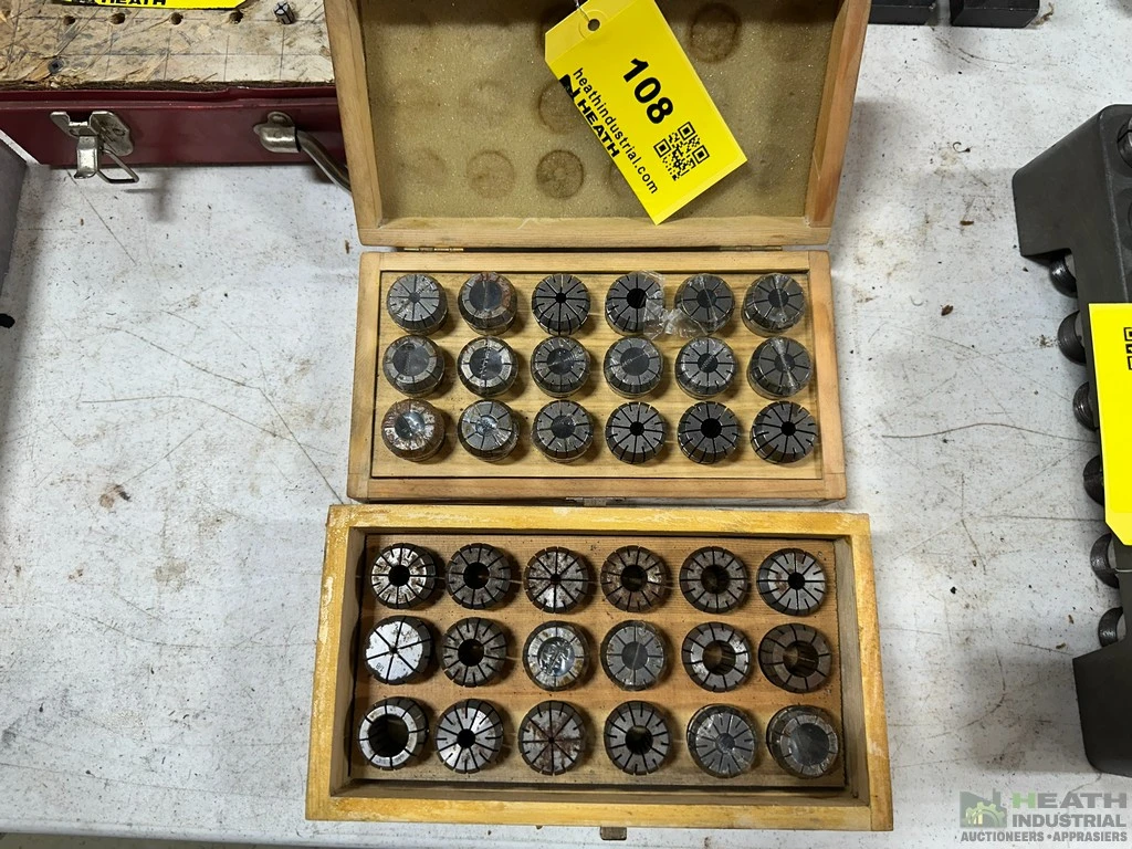 Used _UNKNOWN_ (2) SETS OF ER32 COLLETS Collets Illinois US | Heath Industrial Auction Services #1549665