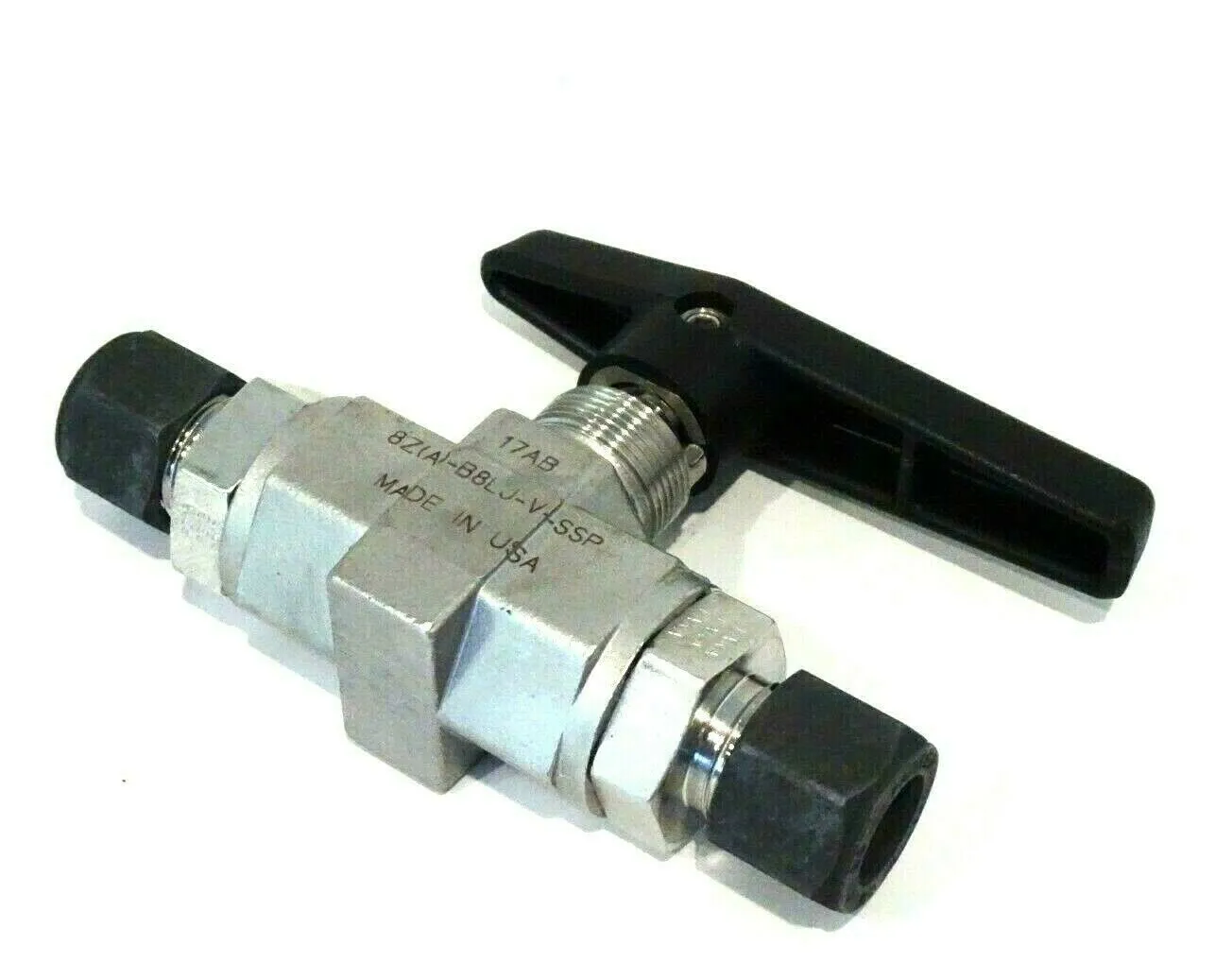 NEW PARKER 8Z-B8LJ-V-SSP BALL VALVE 8ZB8LJVSSP
