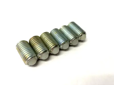 N/A | Steel Ball-Nose Spring Plunger w/ Nylon Nose M12 x 1.75mm LOT OF 6 - New – Open box