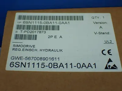 NEW SIEMENS 6SN11150BA110AA1