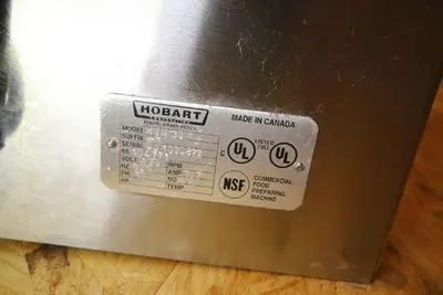 USED THE HOBART MFG CO LTD HVM 30