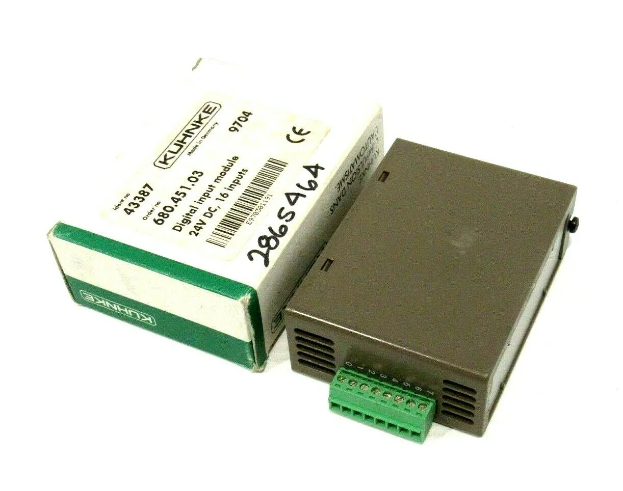 NEW KUHNKE 680.451.03 DIGITAL INPUT MODULE 68045103
