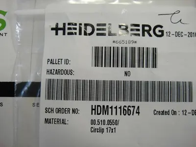 USED HEIDELBERG 00.510.0550