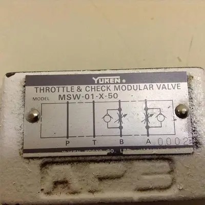 USED YUKEN MSW-01-X-50