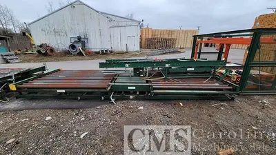 USED CUSTOM BUILT PALLET CONVEYOR LINE