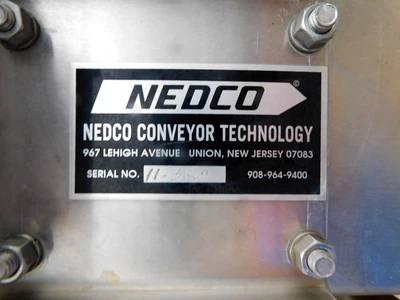 USED NEDCO WASHING CONVEYOR WASHING CONVEYOR