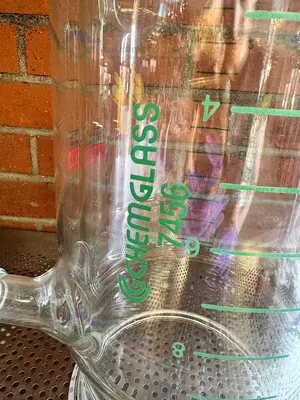 Used CHEMGLASS 7456 JACKETED PROCESS REACTION VESSEL 10 LITER Glassware - Other California US | Equipment Lab #1407298