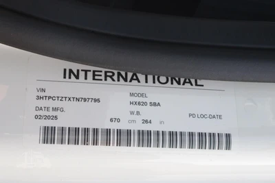 New | in-Stock 2026 INTERNATIONAL HX Cab Chassis trucks Texas US | Roll Off Truck World #1491798