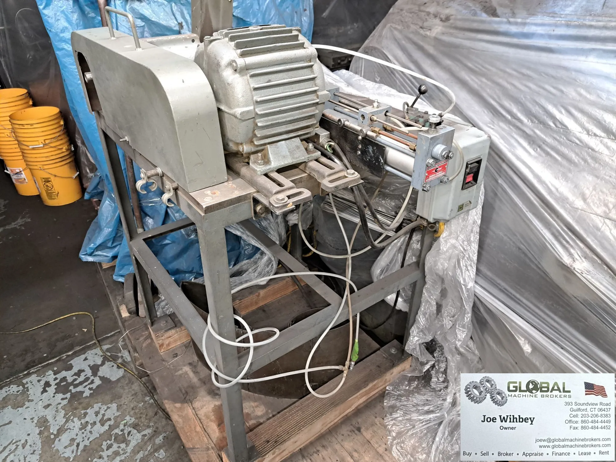 Air / Electric Powered Slotting Miller 1745RPM 208v 3ph