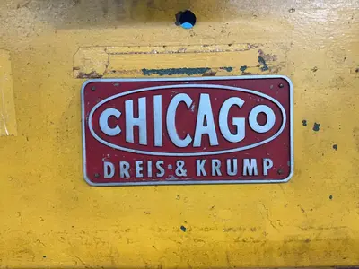 Used CHICAGO DREIS & KRUMP MFG. CO. 68 B Press Brakes Ohio US | HGR 24 #1406119
