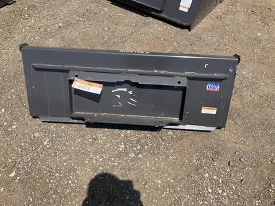 New old stock Paladin 44” smooth bucket for a mini skid steer, welded on cutting edge, mini skid ste...