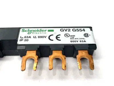 Used Schneider Electric Comb Busbar 5 Tap-Offs 3P 63A 690V Bus Bars & Plugs Michigan US | Maverick Industrial Sales #1401641