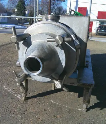 SPC9302  Mill 30 hp SPX Waukesha colloid mill model CMP, Stainless Steel