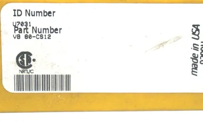 TURCK ELEKTRONIK VB-80-CS12 JUNCTION BOX U7031 VB80CS12