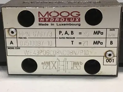 USED MOOG WE43P06C08NC0BN/P10