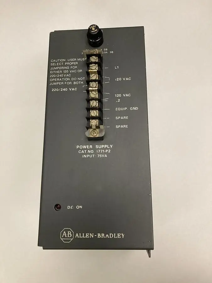 Used ALLEN-BRADLEY 1771-P2 Industrial Controls Ohio US | Surplus Asset Holdings #1243918